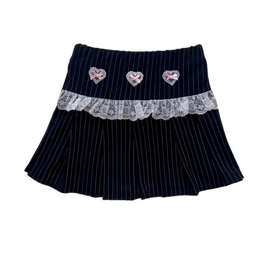 dolly pinstripe skirt ✿ S