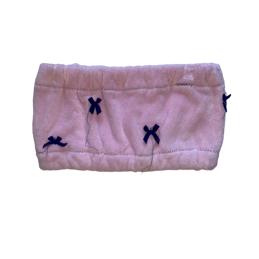 pink plush bandeau ☆ M/L